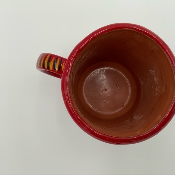 Handcrafted and Painted Storytelling Xalitla Clay Mug - Picture 5 of 5